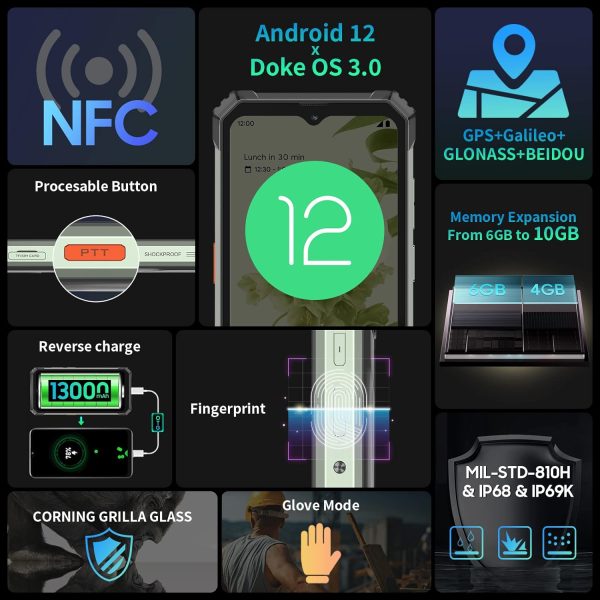 Blackview BV7100 Rugged Smartphone - Image 6
