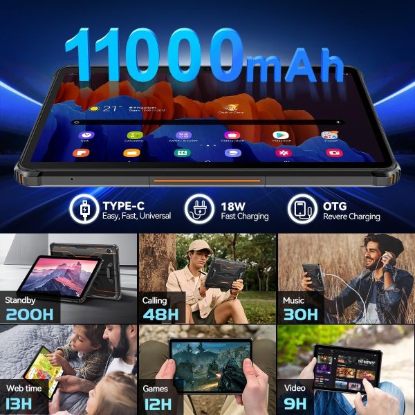 OUKITEL RT9 Rugged Tablet 10 inch Tablet Android - Image 5