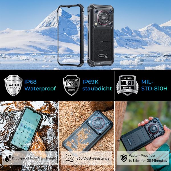 OUKITEL WP36 2024 Rugged Smartphone - Image 7