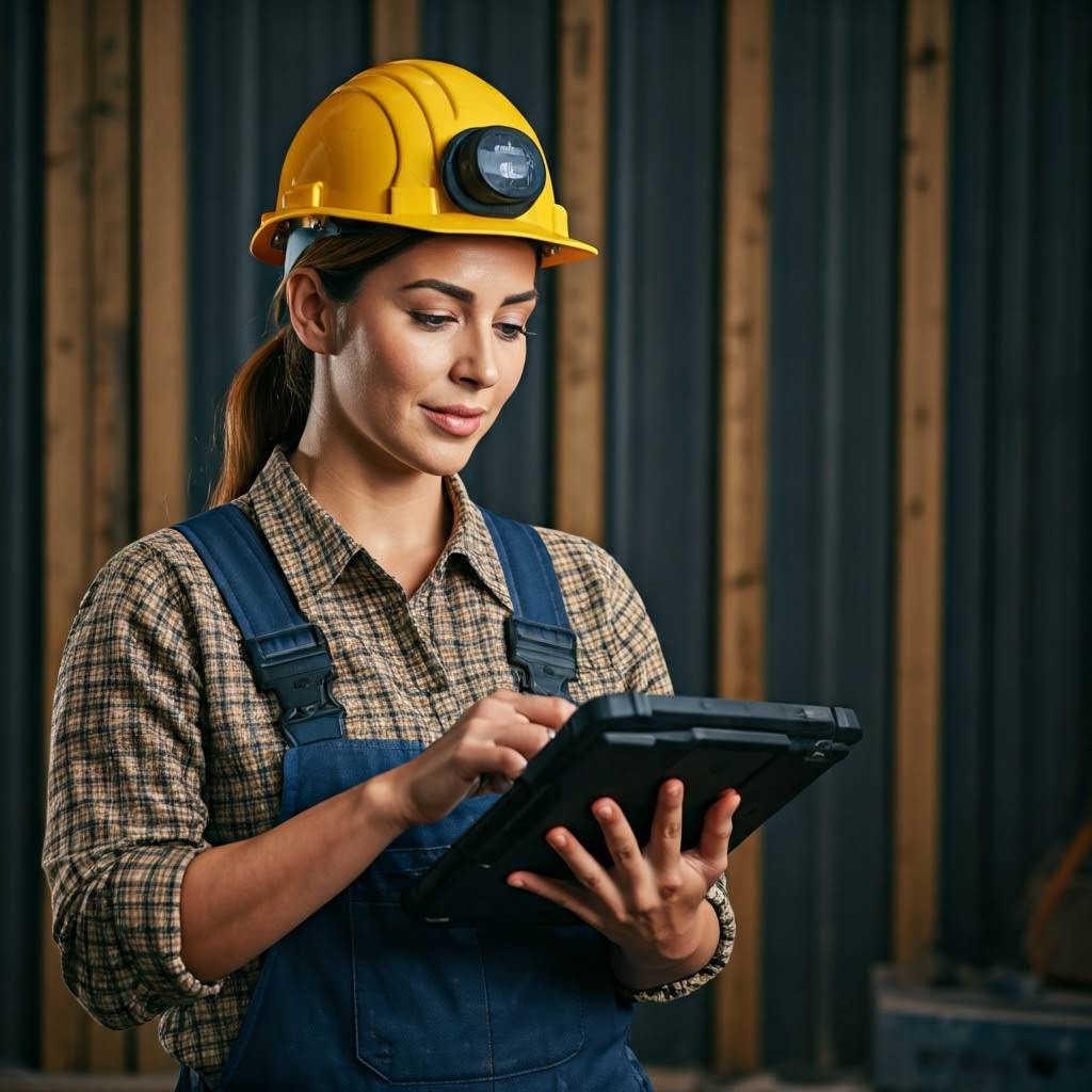 Rugged tablets use on the jobsite